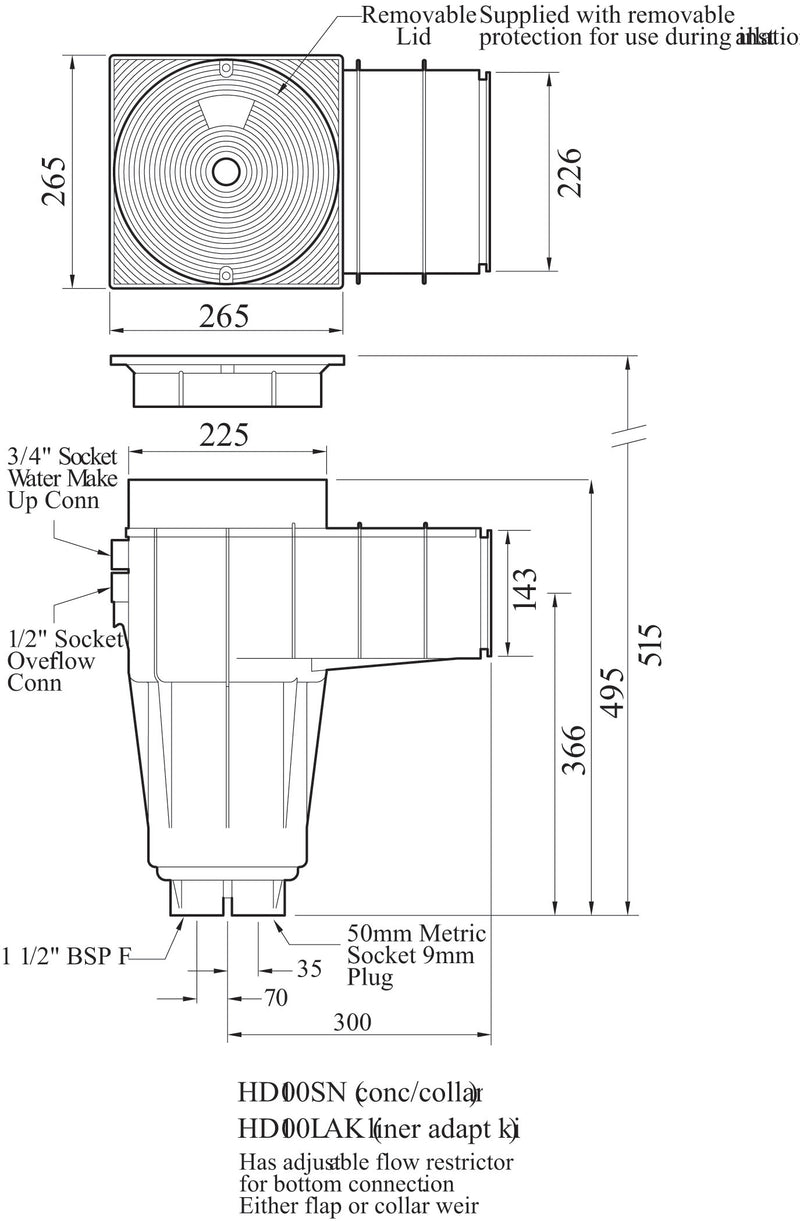 Skimmer Concrete