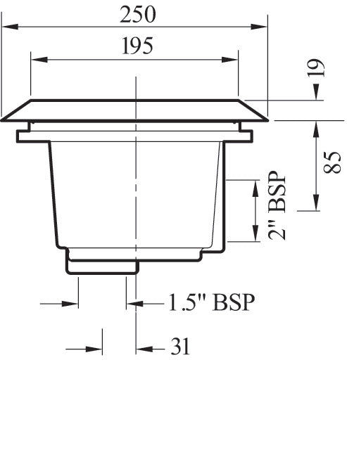 Main Drain - Liner - Optimus