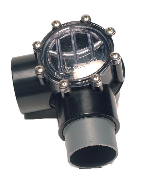 90° Flow Check Valve