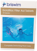 Goldifloc Flocculant Filtration Aid, 18 Tabs