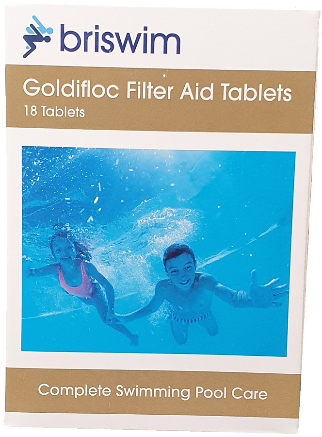 Goldifloc Flocculant Filtration Aid, 18 Tabs